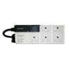 Ổ cắm có dây 3500W Panasonic WCHG28352 5 ổ cắm, 1 công tắc, dây 3m