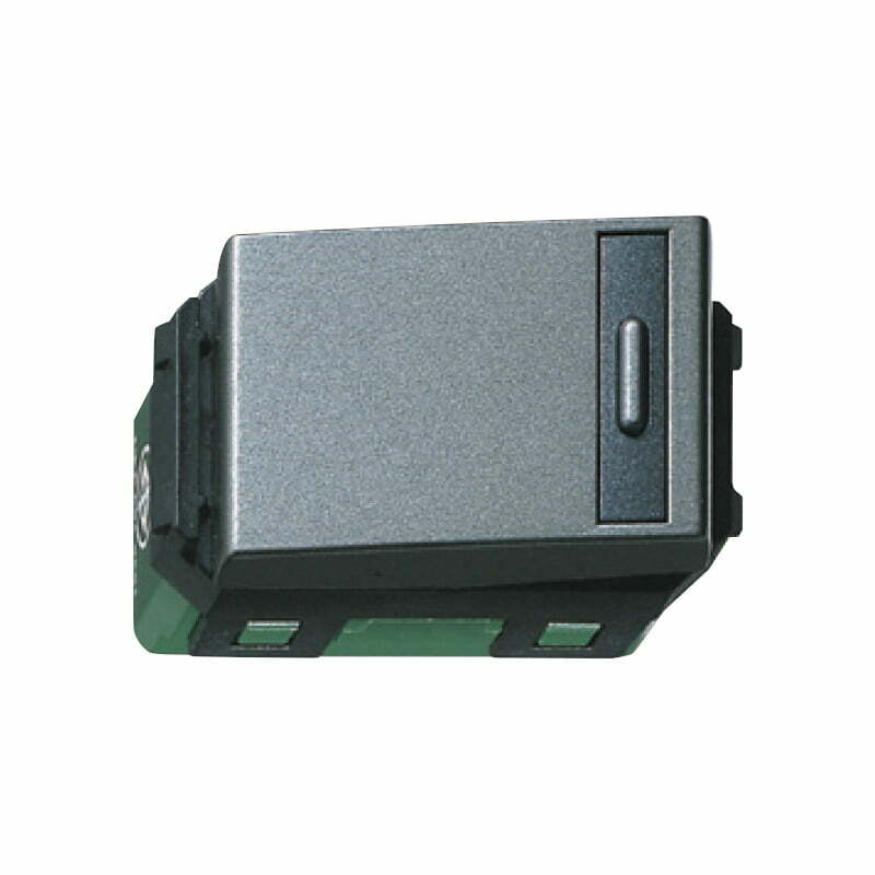 Công tắc 1 chiều 16A đen ánh kim Panasonic WEG55317MB