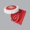 Ổ cắm gắn âm loại nghiêng kín nước 32A 3P+E(6h) IP67 MPE MPN-4242