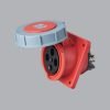 Ổ cắm gắn âm loại nghiêng kín nước 125A 3P+E(6h) IP67 MPE MPN-4442
