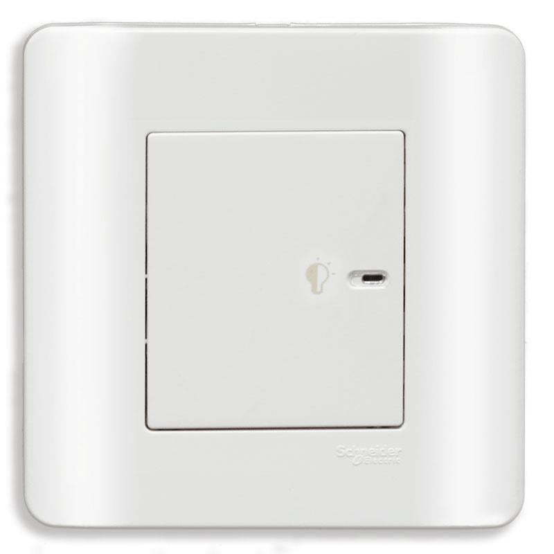 Bộ Dimmer đèn Zencelo 350VA màu trắng Schneider E8431EPD4_WE