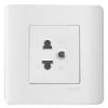 Bộ ổ cắm Zencelo đơn 3 chấu 16A màu trắng Schneider E84426UESTR_WE_G19