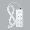 Ổ cắm di động MPE AM6S1 dây 3m, 6 ổ cắm 3 chấu