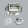 Ổ cắm âm sàn tròn MPE FCA-60 màu xám