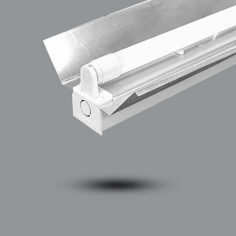 Đèn LED tube có vòm phản quang 0.6m bóng 1x10W sáng trắng Paragon PIFC118L10/65 - Ảnh 2