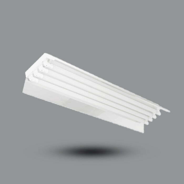 Đèn LED tube có vòm phản quang 1.2m bóng 4x20W sáng trung tính Paragon PIFC436L72/42