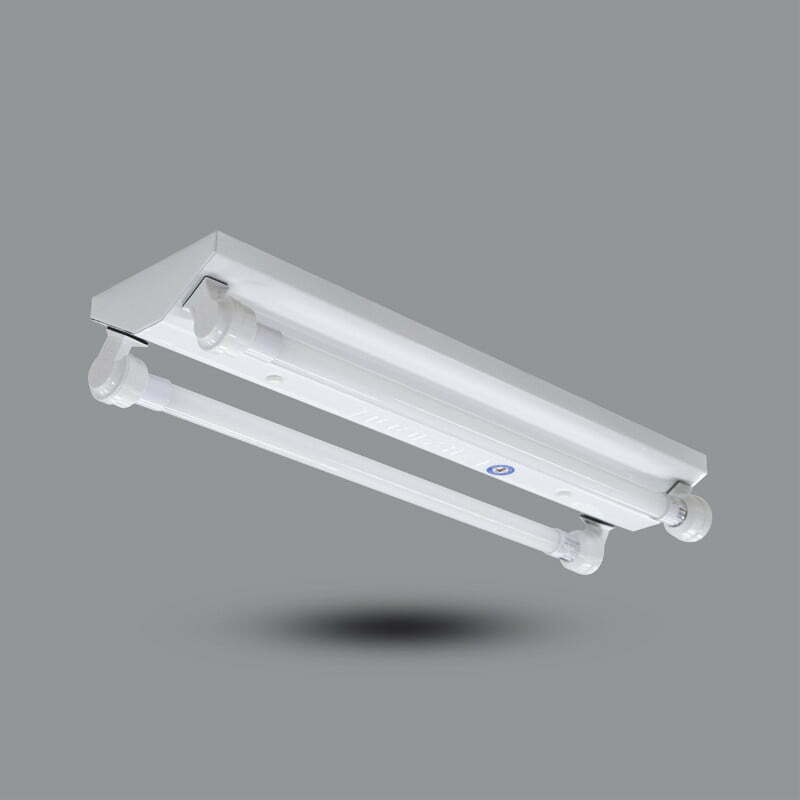 Đèn LED tube kiểu V-Shape 0.6m bóng 2x10W sáng vàng Paragon PIFQ218L20/30