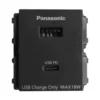 Ổ cắm USB 2 cổng type A-C 5V-3A màu xám Panasonic WEF14821H-VN