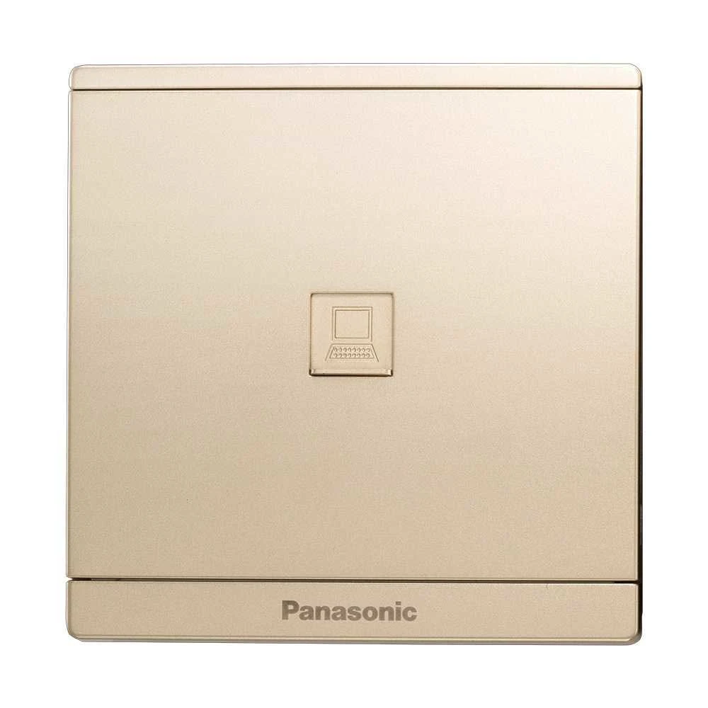 Ổ cắm data Moderva CAT5E màu vàng ánh kim Panasonic WMF421MYZ-VN