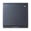 Bộ 1 công tắc Moderva 2 chiều bắt vít có dạ quang màu xám ánh kim Panasonic WMF512MYH-1VN