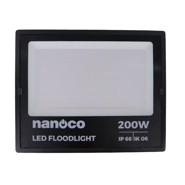 Đèn LED pha Janus IP66 200W sáng trắng 6500K Nanoco NLFM2006 - Ảnh 2