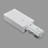 Đầu nối dây nguồn cho thanh ray T2 Nanoco NTRE-CW màu trắng