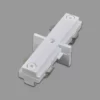 Khớp nối giữa cho thanh ray T2 màu trắng Nanoco NTRE-MCW