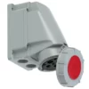 Ổ cắm gắn nổi kín nước 63A 4P 400V 6H IP66/67 PCE F134-6