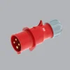 Phích cắm công nghiệp MPE MPN2-024 32A 3P+E 6H IP44