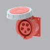 Ổ cắm công nghiệp âm MPE MPN2-3252 32A 3P+N+E 6H IP67 dạng thẳng