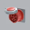 Ổ cắm công nghiệp âm MPE MPN2-3452 125A 3P+N+E 6H IP67 dạng thẳng