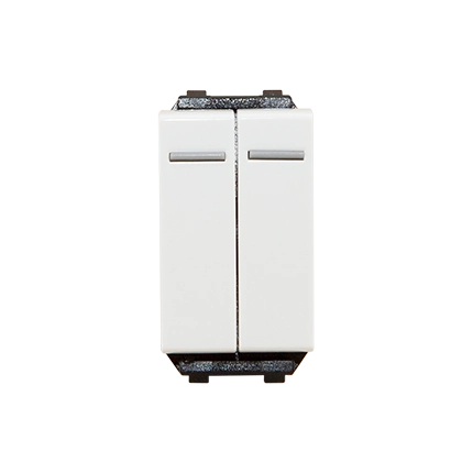 Công tắc kép cỡ nhỏ 1 chiều 16A bắt vít Vanlock S18CCS/2S