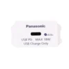 Ổ cắm USB 1 cổng Panasonic WEF412417W-VN C PD-18W màu trắng