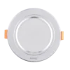 Đèn LED downlight nhôm âm trần viền bạc 7W sáng vàng MPE DLB-7V