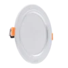Đèn LED downlight nhôm âm trần viền bạc 5W đổi màu MPE DLB2-5/3C