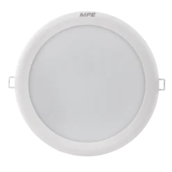 Đèn LED downlight nhựa âm trần 18W sáng trắng MPE DLC-18T