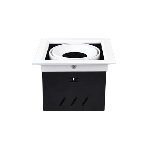 Đèn LED downlight vuông gắn âm 1x20W sáng vàng MPE DLS-120V - Ảnh 2