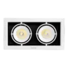 Đèn LED âm trần chiếu điểm MPE DLS-212N 24W (2x12W) ánh sáng trung tính