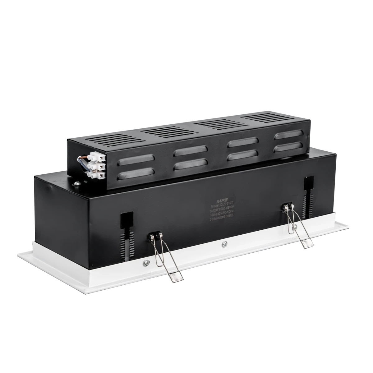 Đèn LED downlight vuông gắn âm 3x12W sáng trung tính MPE DLS-312N - Ảnh 3