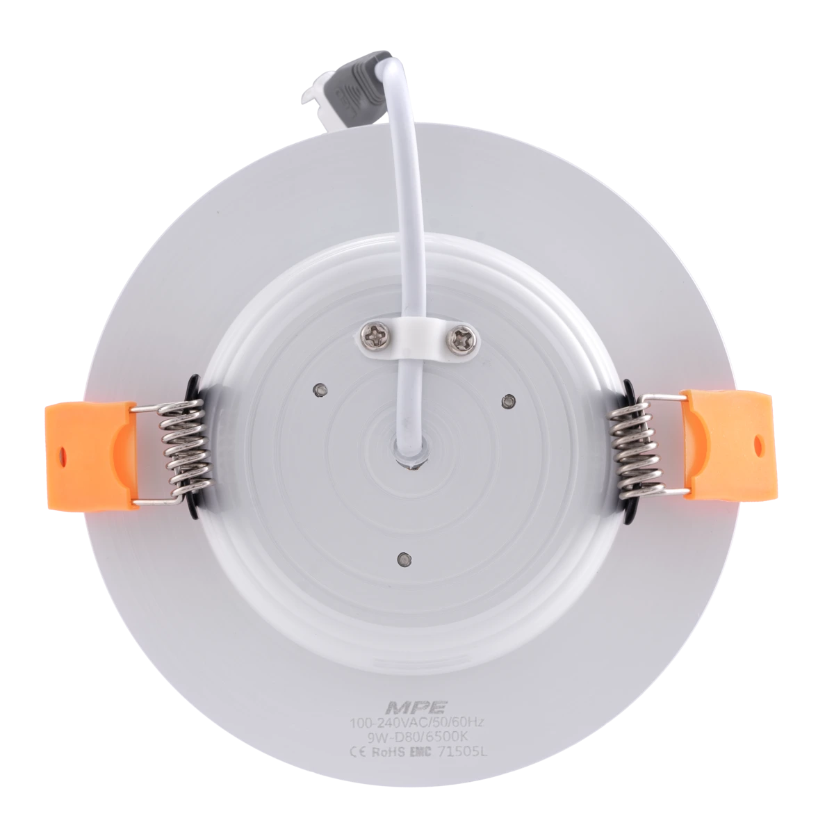 Đèn LED downlight nhôm âm trần viền vàng 9W đổi màu MPE DLV-9/3C - Ảnh 3