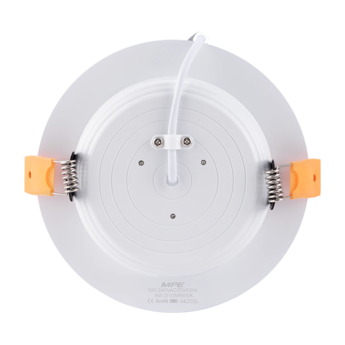 Đèn LED downlight nhôm âm trần viền vàng 9W đổi màu MPE DLVL-9/3C - Ảnh 3