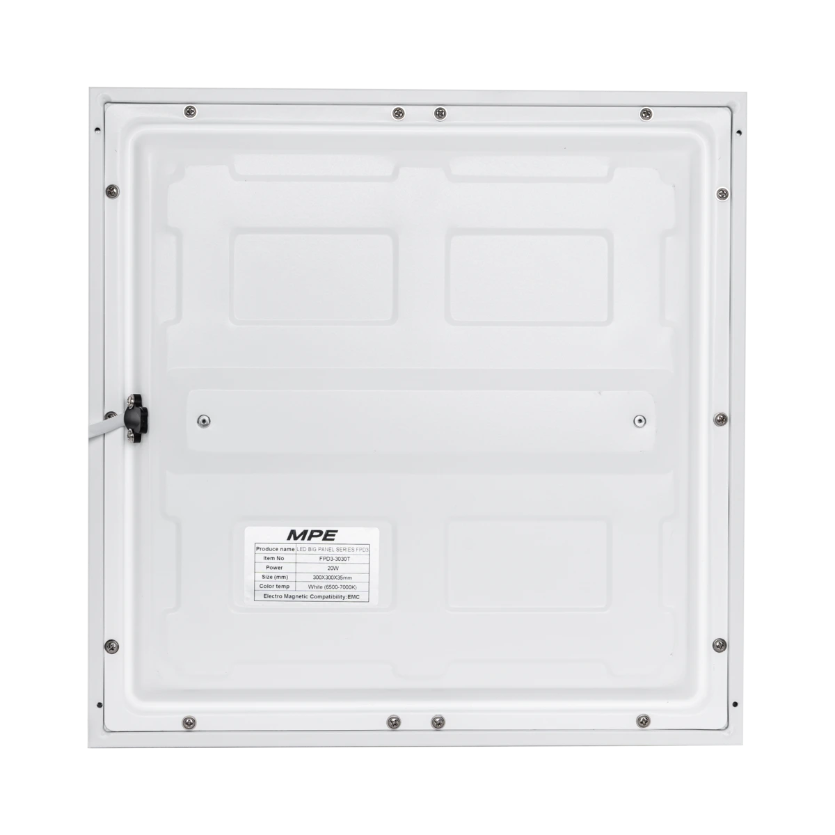 Đèn LED tấm 30x30 20W sáng trung tính MPE FPD-3030N - Ảnh 3