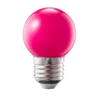 Đèn LED Bulb màu hồng MPE LBD-3PK 1.5W đui E27