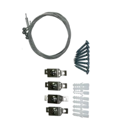 Bộ PK treo 4 dây 1m cho đèn FPL, FPL/DIM 60x60 MPE PKL-60