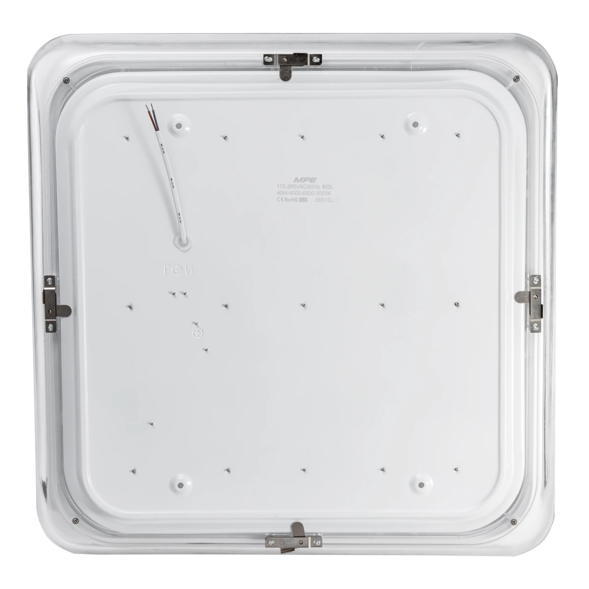 Đèn LED ốp trần vuông 540mm 40W đổi màu MPE SCL-40/3C - Ảnh 3