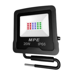 Đèn LED pha 10W IP65 đổi màu RGB MPE FLD5-10RGB
