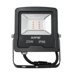 Đèn LED pha 20W IP65 đổi màu RGB MPE FLD5-20RGB