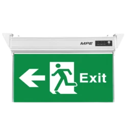 Đèn LED thoát hiểm 2 mặt chỉ hướng trái 3W MPE EX2L