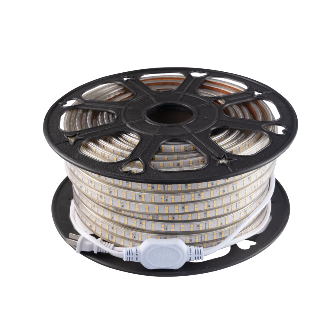 LED dây AC 2835 - 9W/m IP65 sáng trắng, kèm nguồn (cuộn 50m) MPE LS2 2835AC-V