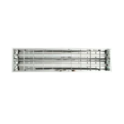 Máng đèn xương cá âm trần 2 bóng 1.2m (chưa có bóng) MPE MAT 236