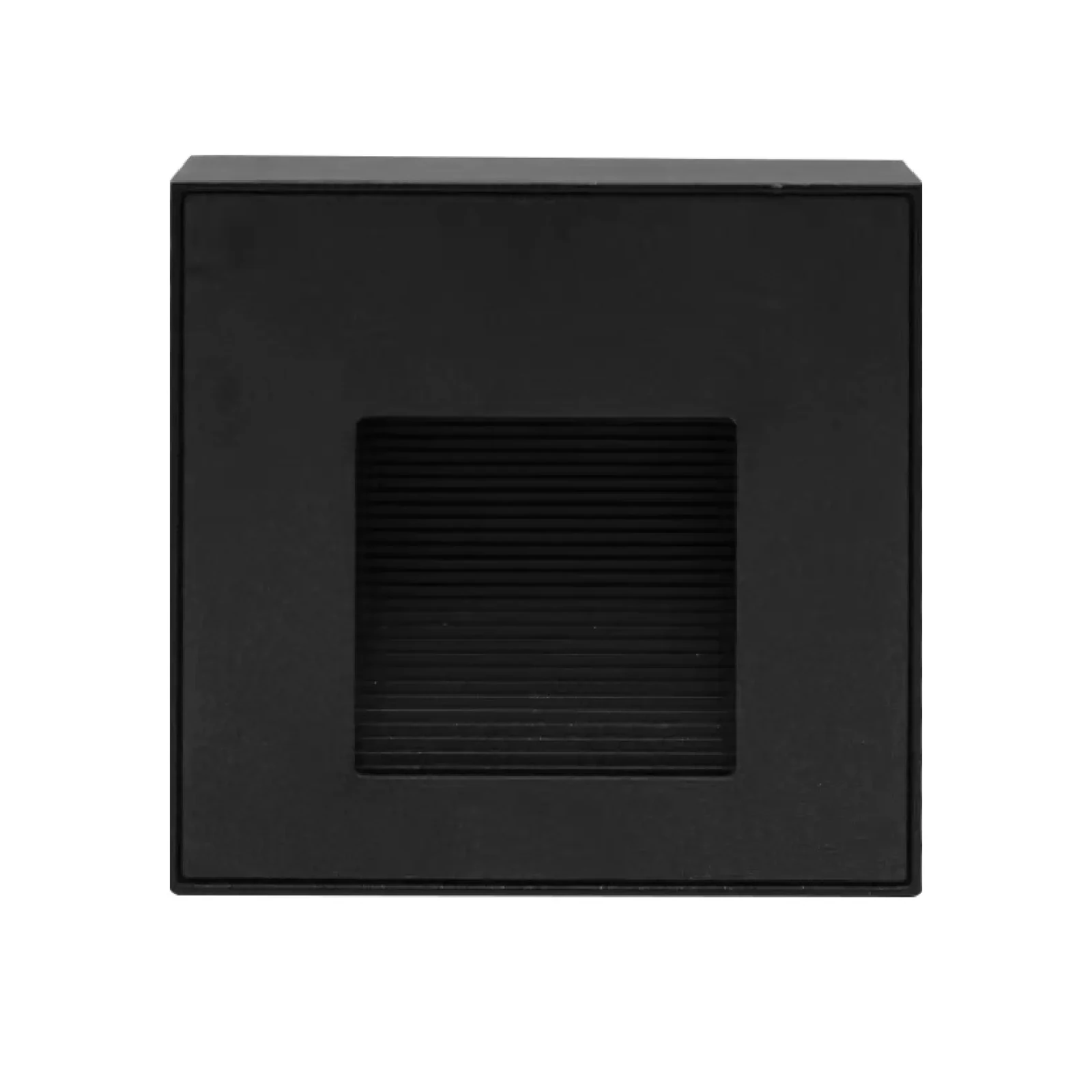 Đèn lối đi ốp nổi Stella vỏ đen 3W sáng vàng 3000K Nanoco NSLM901B