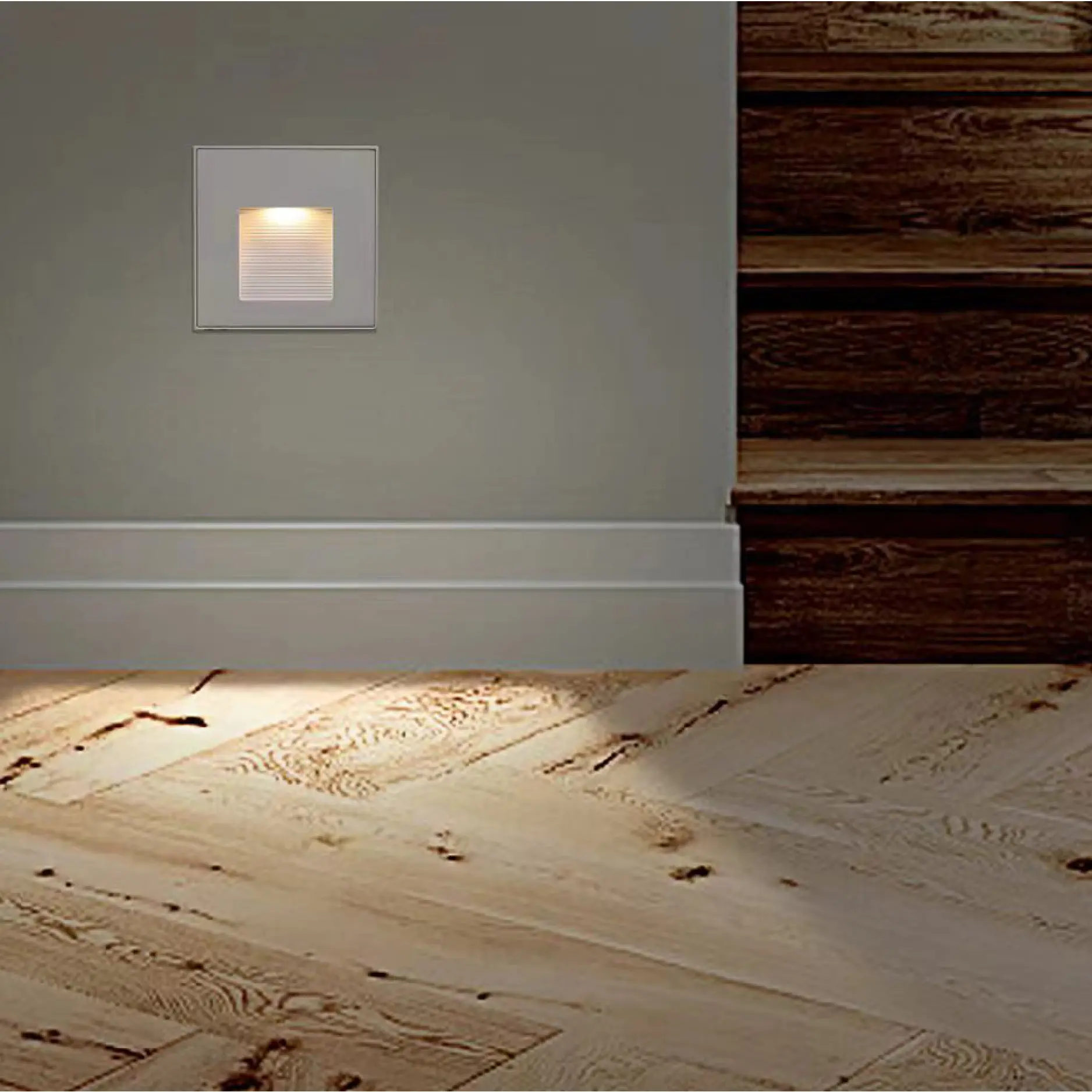 Đèn lối đi ốp nổi Stella vỏ trắng 3W sáng vàng 3000K Nanoco NSLM901W - Ảnh 3