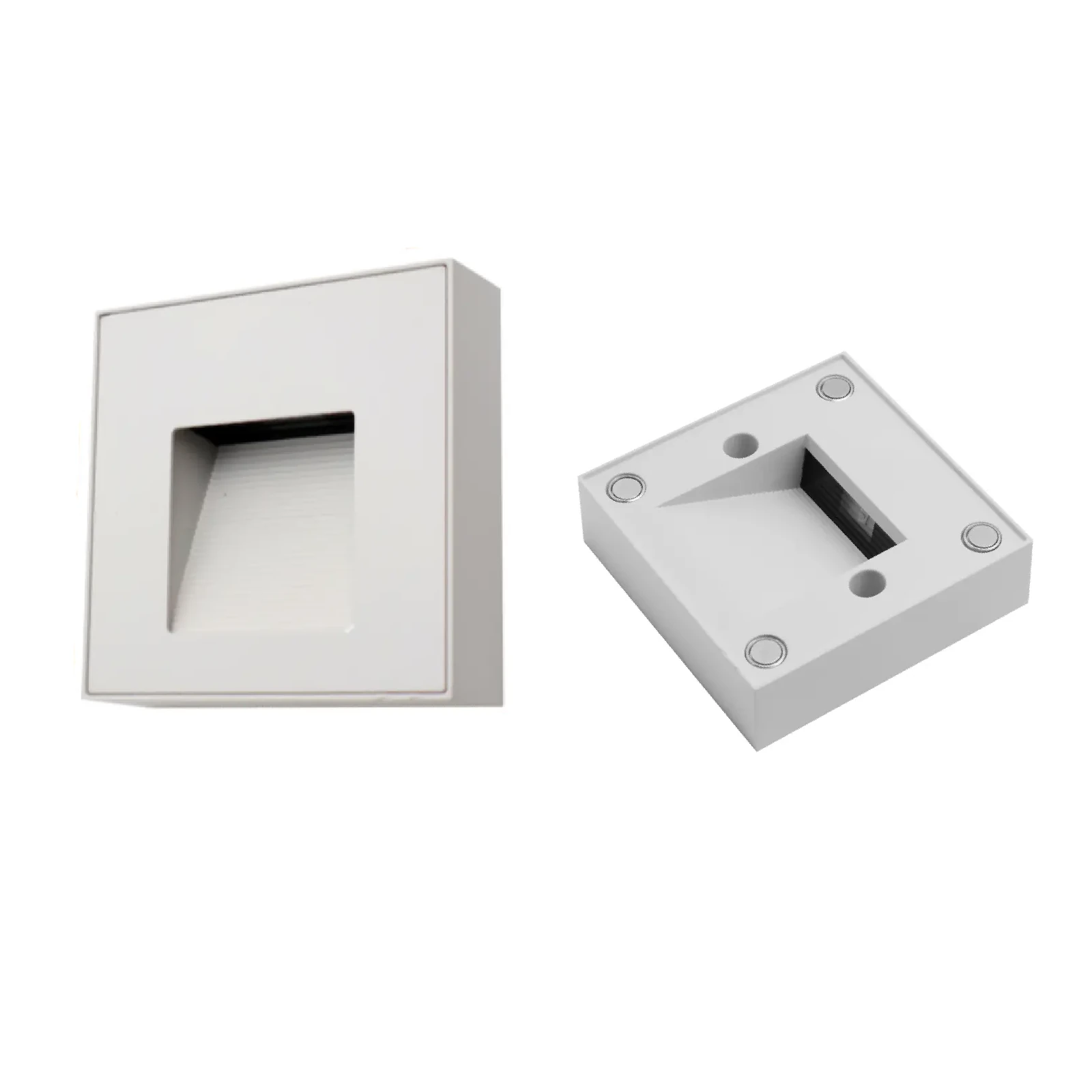 Đèn lối đi ốp nổi Stella vỏ trắng 3W sáng vàng 3000K Nanoco NSLM901W - Ảnh 4