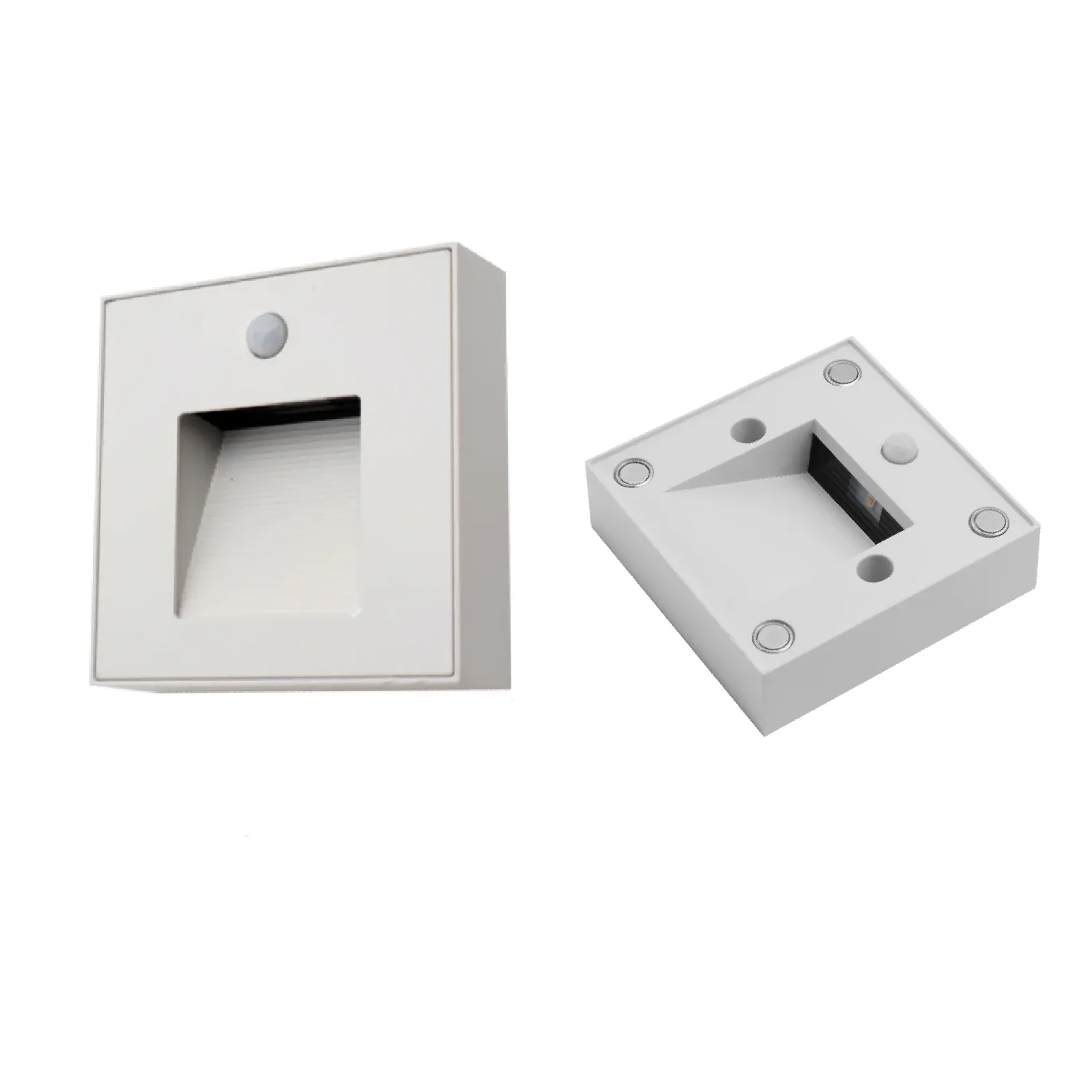 Đèn lối đi ốp nổi cảm biến Stella vỏ trắng 3W sáng vàng 3000K Nanoco NSLM901WS - Ảnh 4