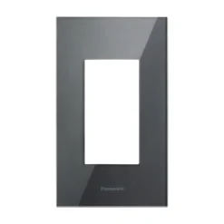 Mặt Halumie Acrylic 3 thiết bị màu xám ánh kim Panasonic WEGH6803CYH-VN