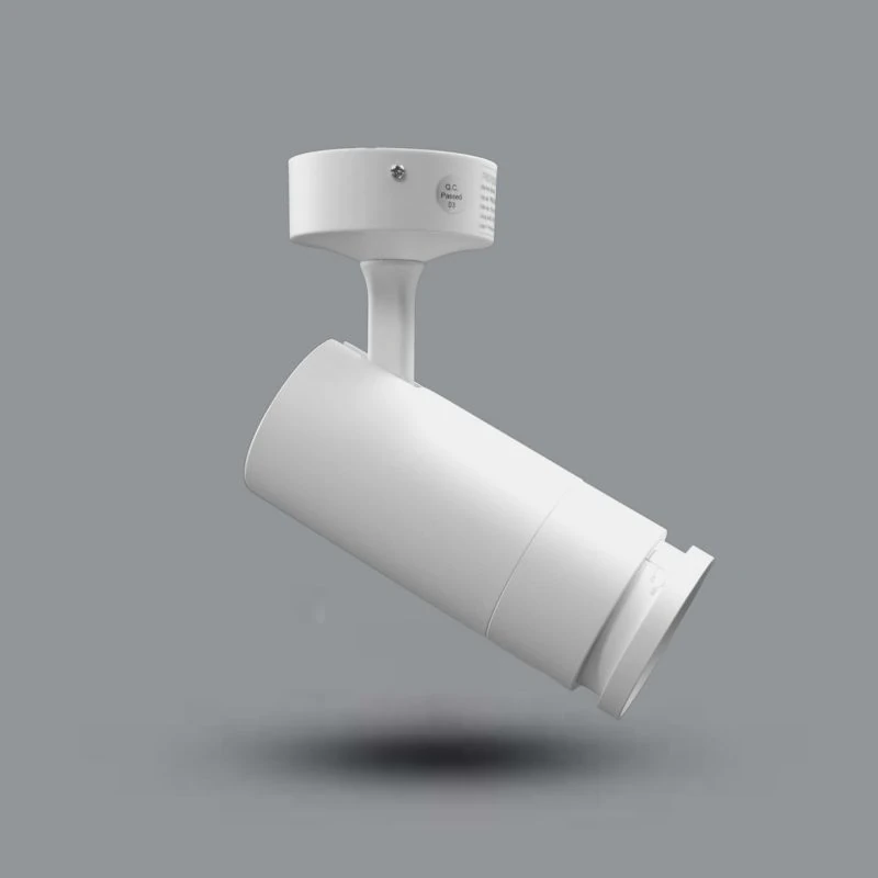 Đèn pha tiêu điểm đế tròn màu trắng 10W sáng trắng Paragon PSLUU10L/C/65 - Ảnh 2