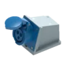Ổ cắm công nghiệp nổi Nanoco NIS123-6 3P 32A 230V 6H IP44