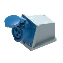 Ổ cắm gắn nổi 3P 32A 230V 6H IP44 Nanoco NIS123-6