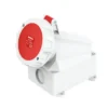 Ổ cắm công nghiệp nổi Nanoco NIS135-6 5P 63A 400V 6H IP67
