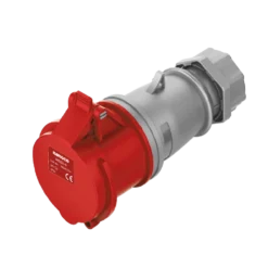 Ổ cắm di động 4P 32A 400V 6H IP44 Nanoco NIS224-6